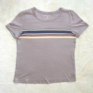 American Eagle Women’s Stretchy Striped T-Shirt